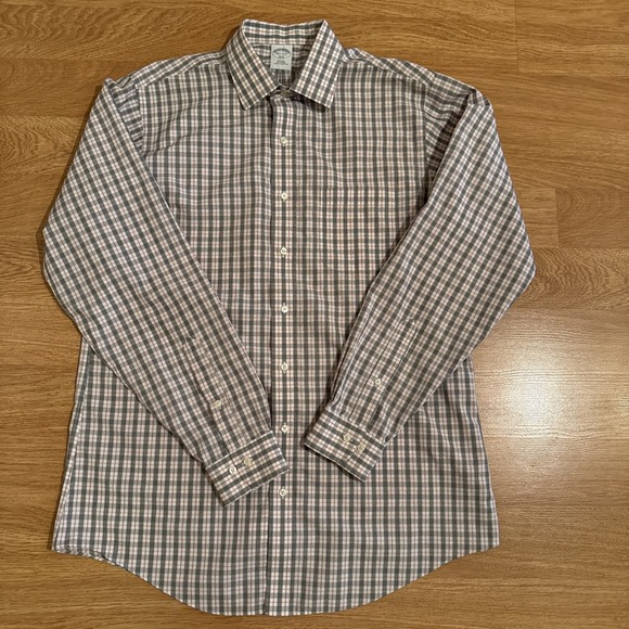 Brooks Brothers Other - Brooks Brothers 346 Shirt Men's 16.5 - 6/7 Slim‎ Fit Non-Iron Multicolor Plaid